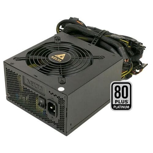 Delta - Interne voeding - PC Voeding - PSU ATX Platinum 850 Watt gaming power supply