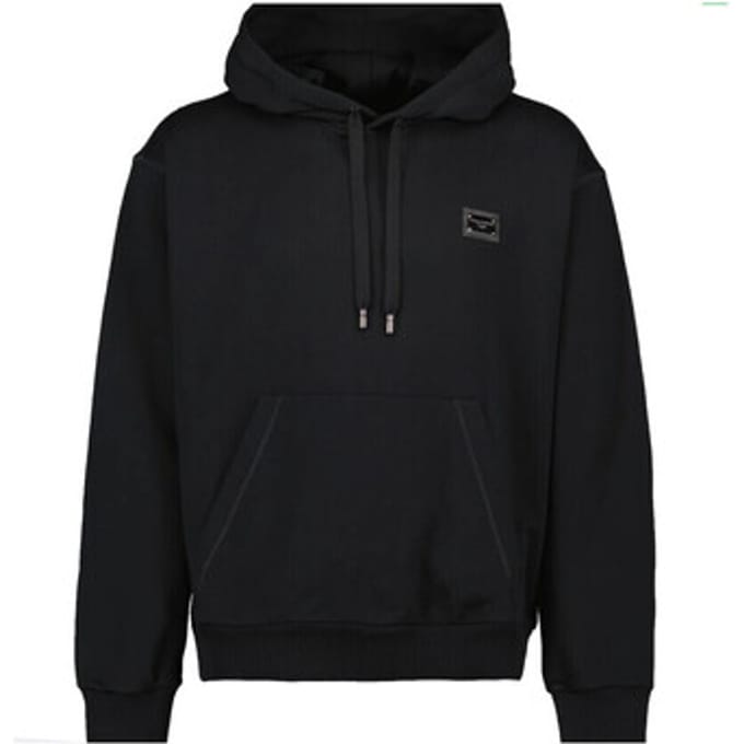 Capuchon sweaters D&amp;G SWEATSHIRT G9ZU0T G7F2G BLACK