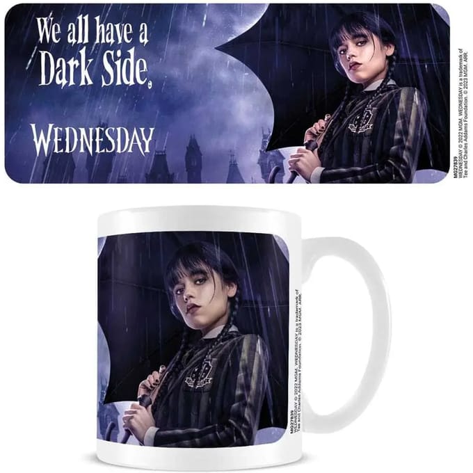 Wednesday We All Have A Dark Side Unisex Kop - meerkleurig - Standard
