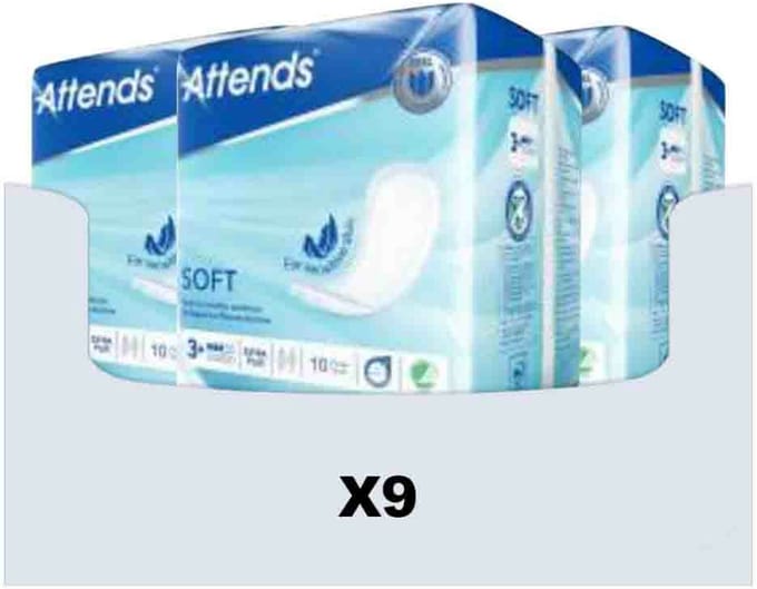 Attends Soft Extra Plus 3 - 9 x 10 stuks - Voordeelverpakking