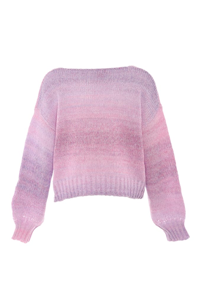 Mymo Jumper Dames PAARS GEBROKEN WIT