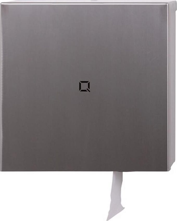 Qbicline jumboroldispenser midi RVS groot