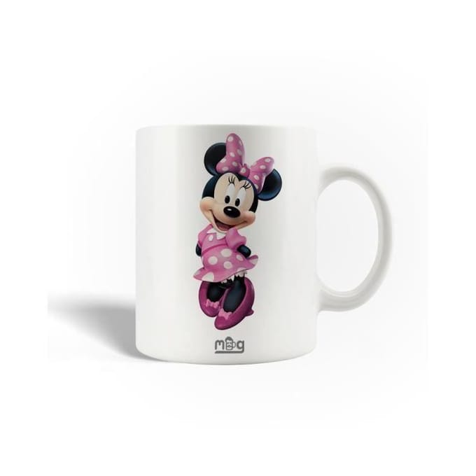 Mug - Minnie Mouse - Rose - Céramique - 30cl - Compatible lave-vaisselle