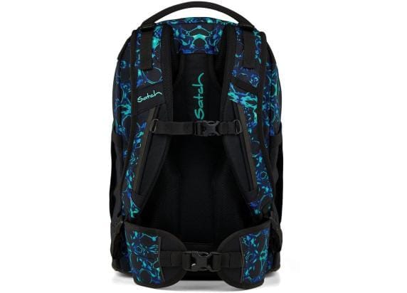 satch Schoolrugzak met laptopvak Pack Caleido Blue Veelkleurig