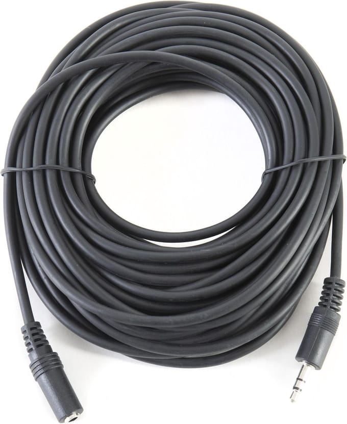 Pro Headphone and audio AUX extension cable 3-pin 3.5 mm