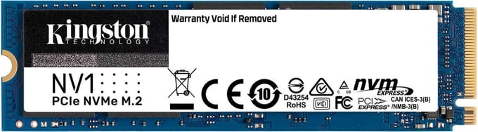Kingston (NV2 PCIe 4.0 NVMe SSD) - 250GB - Gen 4x4