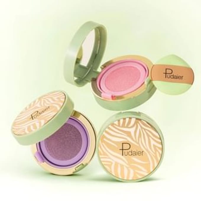 Pudaier - Waterproof Air Cushion Blush - 6 Colors 04# Lilac Drip - 3.92g