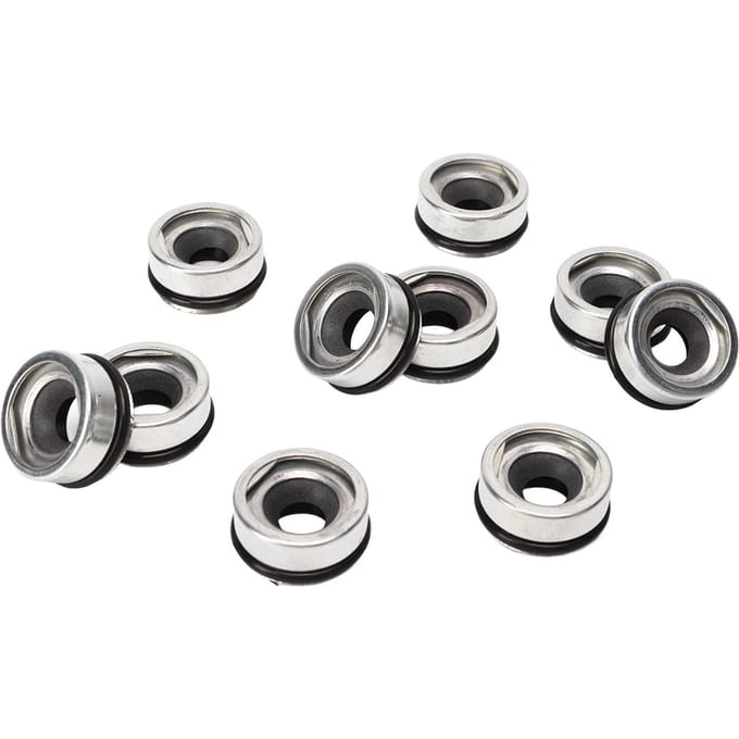 10 STuks AC Compressor Asafdichting Kit Rubberen AC Compressor Oliekeerring Geschikt voor 507 AC Compressor white