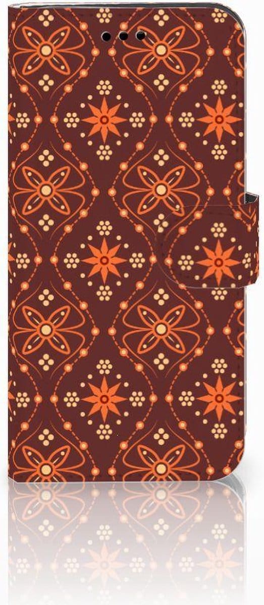 Huawei P10 Lite Telefoon Hoesje Batik Brown