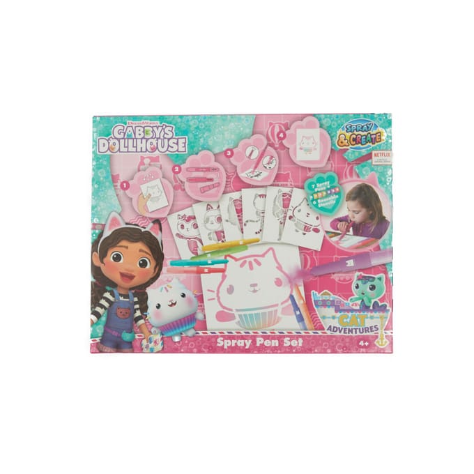 Gabby's Poppenhuis 's Dollhouse Spray Pen Set Knutselen