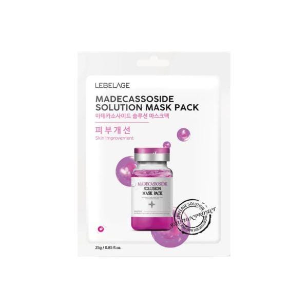 Lebelage Masque facial en solution 15 types 25 g (50 options) Madecassoside 10PCS