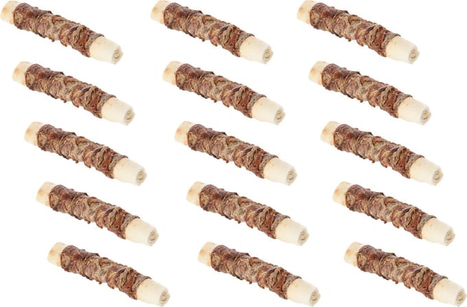 Timo Runder Kauwstick - Hondensnacks - 15 x Eend 18 cm 100-110 g 1 stuk