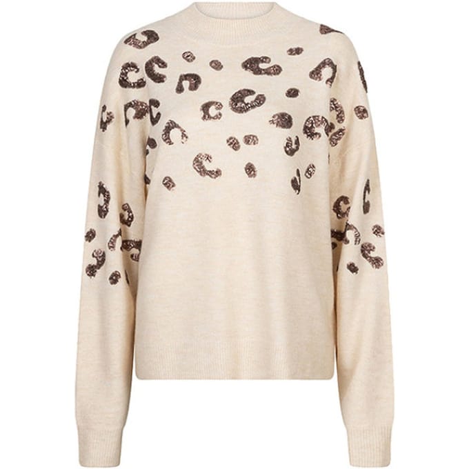 Esqualo sweater F24-27500 - Beige