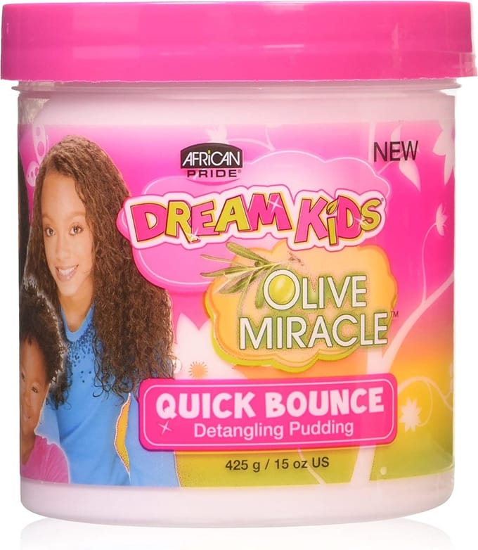 African Pride - Dream Kids - Olive Miracles - Ontklittende Crème - 425 gram