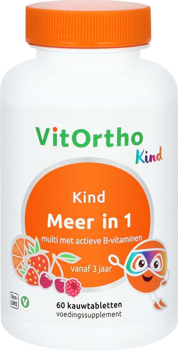 VitOrtho Meer in 1 Kind (60 kauwtabs)