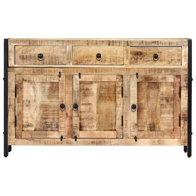 vidaXL - Dressoir - 120x35x76 - cm - massief - mangohout