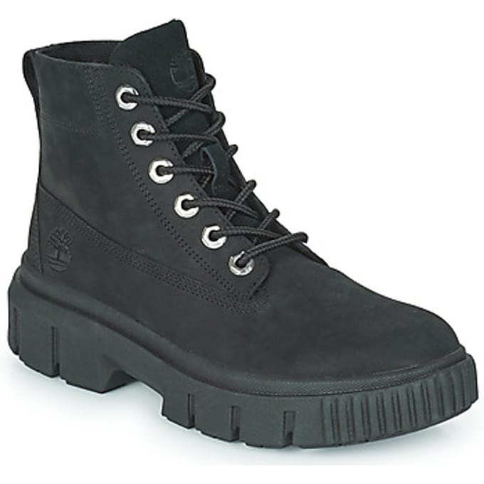 Timberland Greyfield Leather Laarzen Zwart EU 36 Vrouw