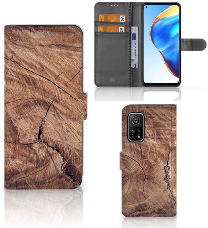 Xiaomi Mi 10T Pro | Mi 10T Book Style Case Tree Trunk