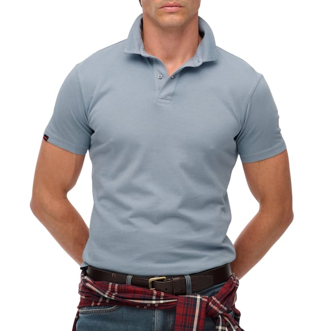 Superdry Essential Jersey Polo Heren - Maat L