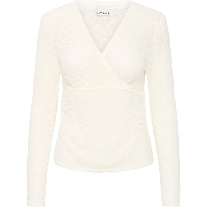 Dames-T-shirt met lange mouwen Ichi Lacey 2