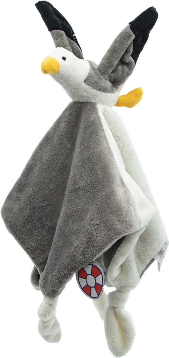 Cute since 1999 - Zack de Zeemeeuw - Knuffeldoekje - Doudou - 30 x 30 cm