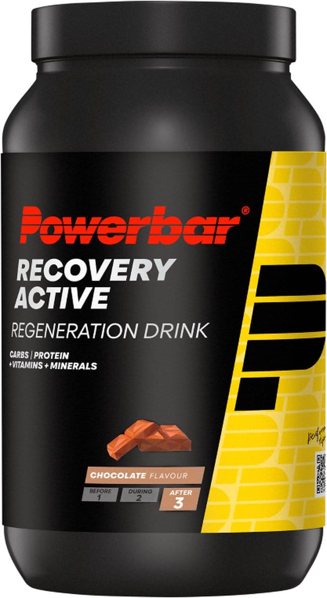 Powerbar herstelshake | Recovery Active | Chocolate | eiwitten en koolhydraten