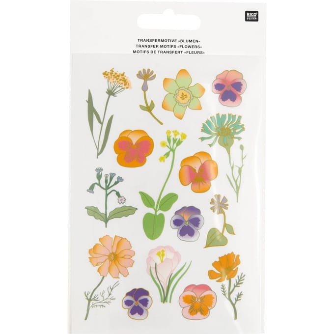 Transfermotieven "Bloemen"