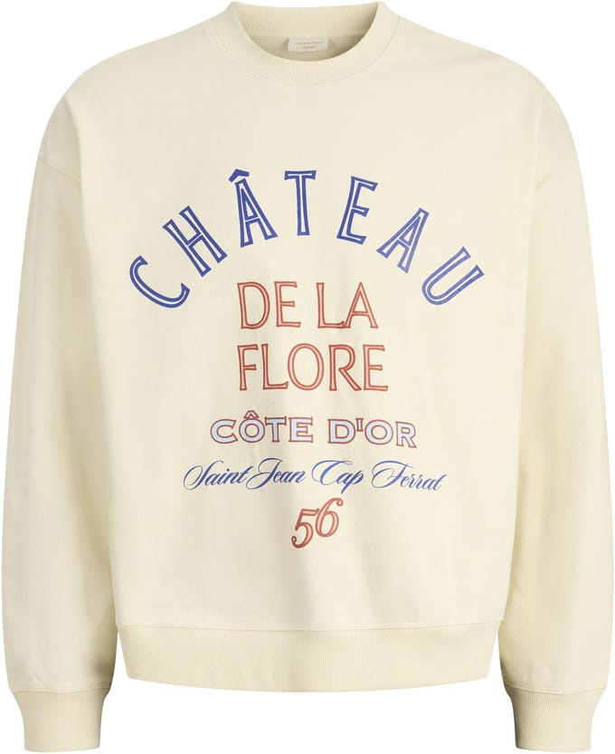 JACK&JONES - JORMENTON TYPO SWEAT CREW NECK - Heren - Sweaters