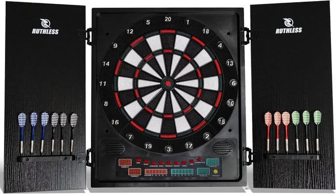 Elektronisch Dartbord - Soft Tip Bord - Dartspel Spelen - Inclusief 4 Sets Darts