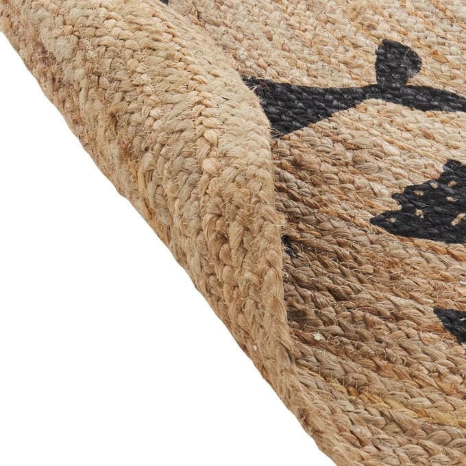 EARTH - Vloerkleed - Beige - 120 cm - Jute
