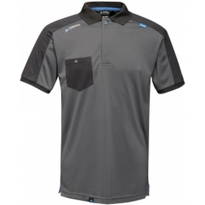 Regatta Heren Offensief Polo Shirt (Afdichting Grijs)