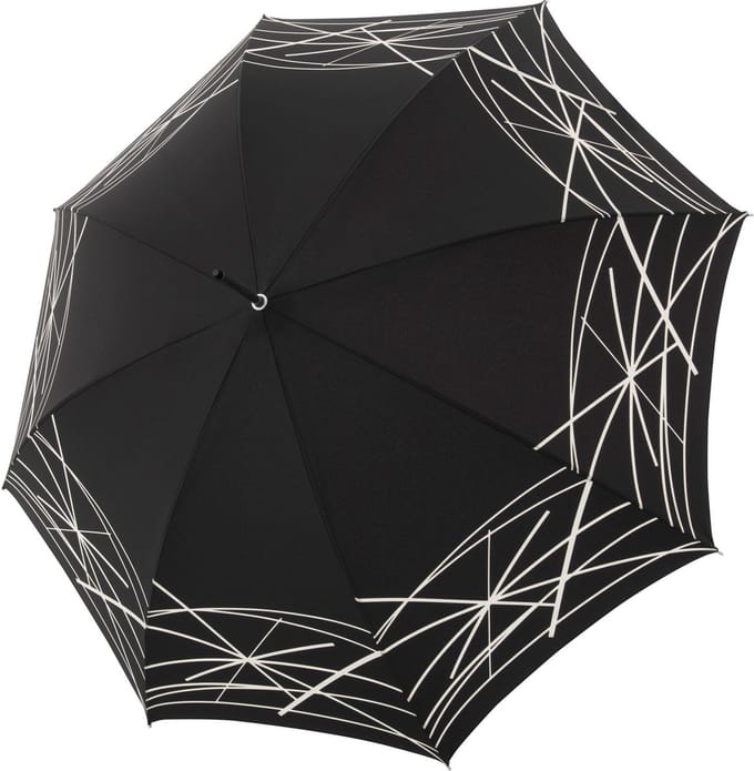 Doppler Manufaktur Elegance Stok paraplu 91 cm - 107cm Diameter - streifen