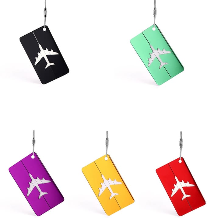 Bagagelabels - Bagagelabels 5-pack