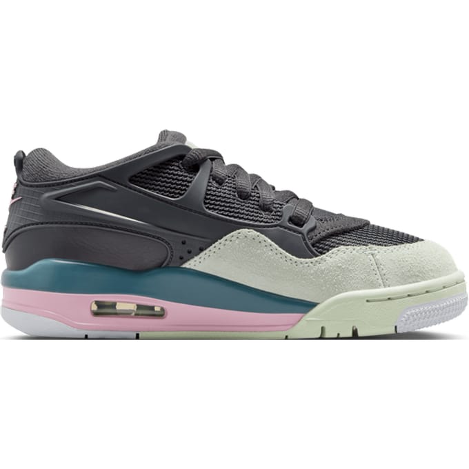 Jordan 4 Rm Slippers en Sandalen Kinder - Zwart - Maat 35.5 - Mesh/Synthetisch