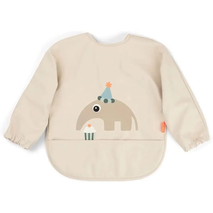 Schort met mouwen en zak baby Done by Deer Celebration