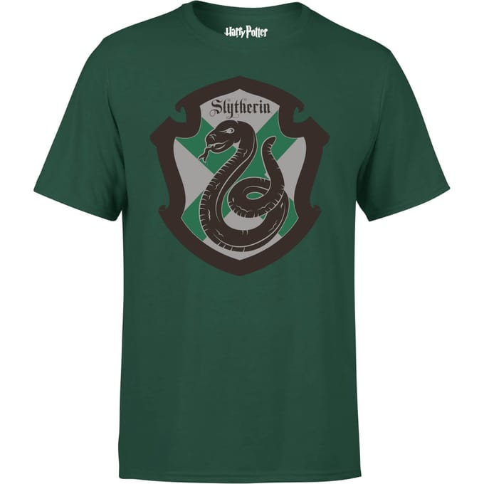 Harry Potter Slytherin House T-Shirt - Groen - L
