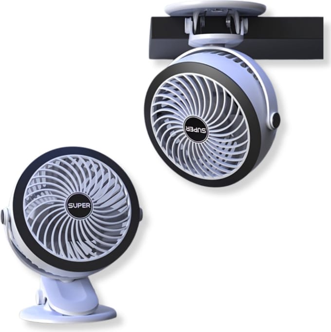 Nivard Ventilator Staand - Ventilatoren - Tafelventilator - Statief - Extra Verkoelend - Aircooler - Cooling Fan - Cooler - Zwart