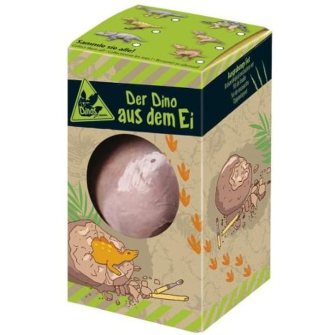 Moses dino-ei om uit te hakken, assorti