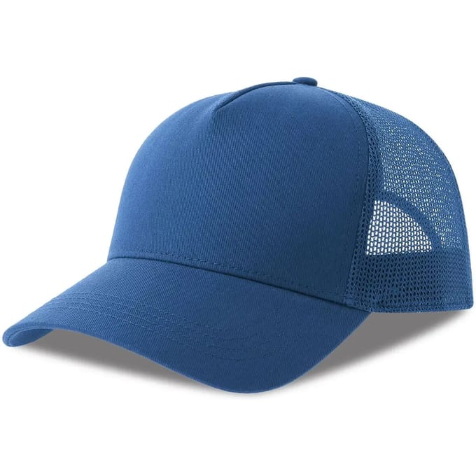 Atlantis Headwear Rapper Cotton-S Cap AT535 - ROYAL/ROYAL - One size