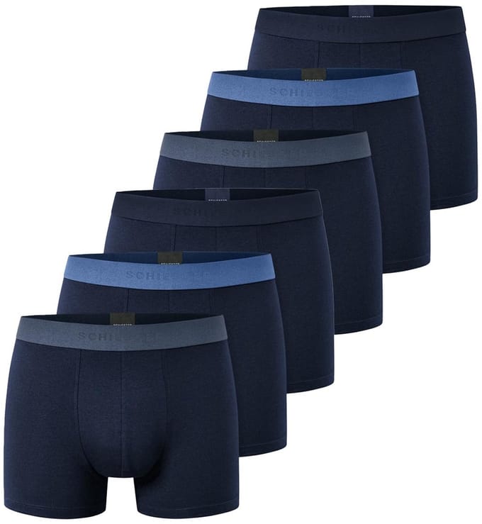 Schiesser Heren retro short / pant 6 pack 95/5 Cotton
