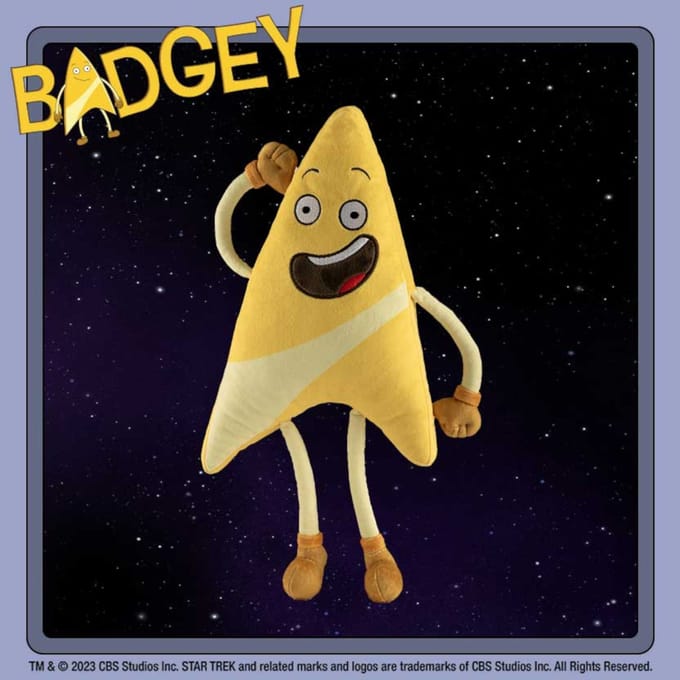 Star Trek Lower Decks Badgey Plush (10 )