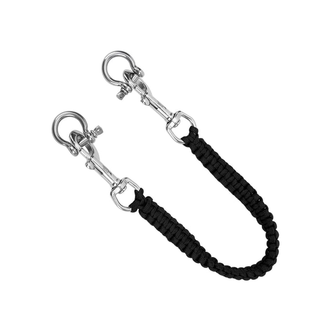 Duikcamera Lanyard Corrosie Roestbestendigheid 360 graden Flexibele Rotatie Duikaccessoires voor zwart