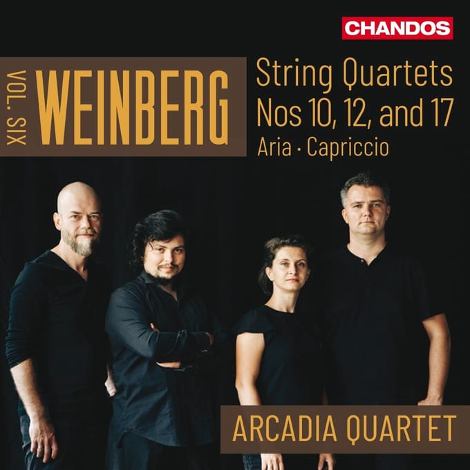 Arcadia Quartet - Weinberg: String Quartets Volume 6 (CD)