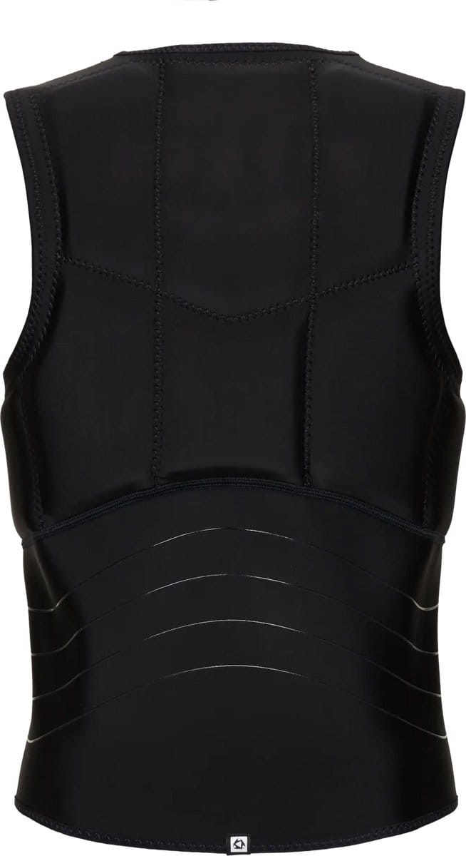 2025 Mystic Heren Star Front Zip Kite Impact Vest - Black