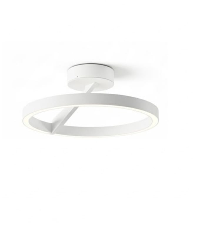 Artdelight - Plafondlamp Oregon up down Ø 33 cm wit