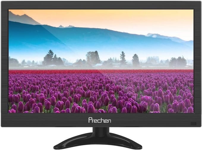 Draagbare Monitor 11,6 Inch HD met Ingebouwde Luidsprekers en Meerdere Aansluitingen