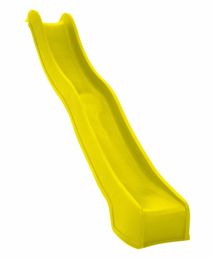 Swing King glijbaan  3 meter - geel