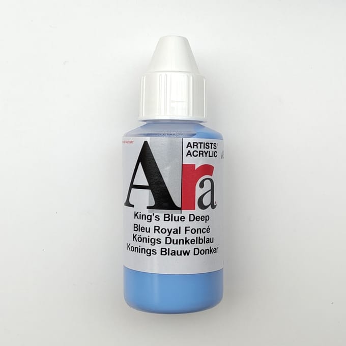 Acrylverf Ara 100ml - Konings Blauw Donker - A253