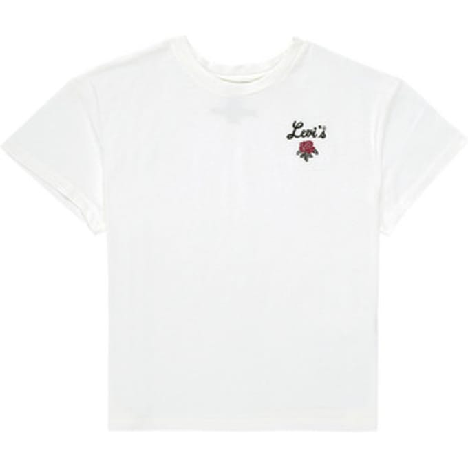 Levis  T-shirt Korte Mouw LVG OVERSIZED LEVIS ROSE TEE