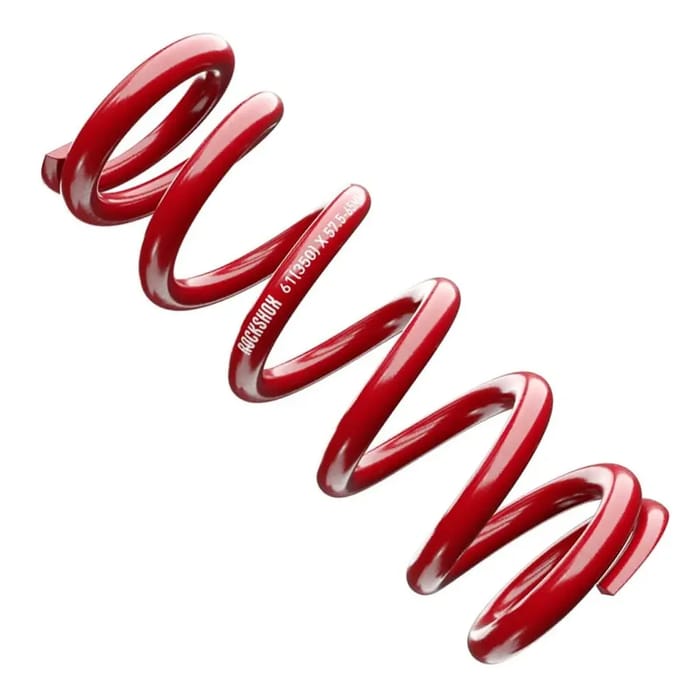 Rockshox Metric Coil 174 Mm 67.5-75 Mm 550 Lb Schokdemper Veer Rood